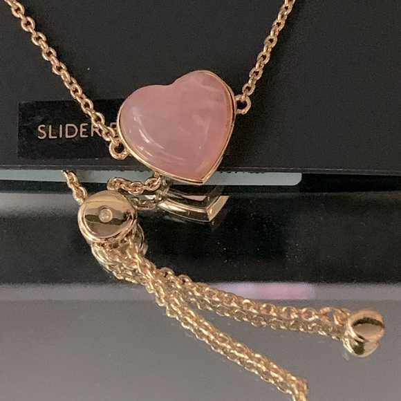 Coach- New Heart rise quartz slider bracelet